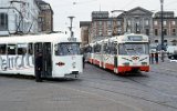 Tw 477 kam 1982 aus Bremerhafen, Bremen Bahnhofsplatz 1991