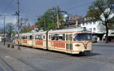 Tw 401 war 1959 der erste Hansa-4xGTw in Bremen, Gröpelingen 1991