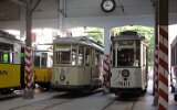 Betriebshof Seebener Straße, seit 1996 Straßenbahnmuseum Halle, 2006