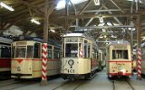 Betriebshof Seebener Straße, seit 1996 Straßenbahnmuseum Halle, 2006