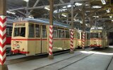 Betriebshof Seebener Straße, seit 1996 Straßenbahnmuseum Halle, 2006