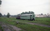 Der Triebwagen MBd1-133 in Sztutowo (Stutthof) am 08. September 1992