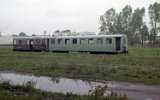 Der Triebwagen MBd1-133 in Sztutowo (Stutthof) am 08. September 1992