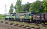 LHS ST44-2045 und 2035 am 26.06.2011 in Olkusz.