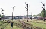 Ausfahrsignale Bahnhof Wolsztyn 1993