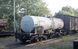 Schmalspurbahnmuseum  fr 1000 mm Spurweite in Gryfice (Staa Wystawa Pomorskich Kolei Wskotorowych) 1992