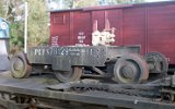 Schmalspurbahnmuseum  fr 1000 mm Spurweite in Gryfice (Staa Wystawa Pomorskich Kolei Wskotorowych) 1992