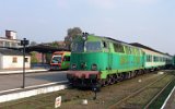 Bahnhof Grudzidz am 14. Oktober 2005