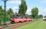 ul. Mieczysławy Ćwiklińskiej nahe der Endstelle Bieżanów Nowy 2011