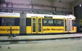 Betriebshof Mokotów1996 mit GT6N 1004 der BVG