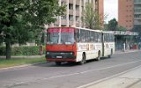ex Berliner Ikarus 280 am Bulevardul Republicii 1998.