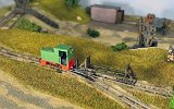 Die museal aufgearbeitete BN60 mit einem Arthur-Koppel-Scheitholzwagen.